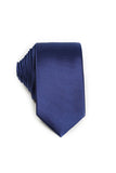 Blue Satin Tie